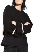 Women's Topshop Contrast Back Sweater