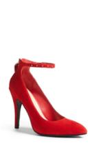 Women's Bp. Janel Ankle Strap Pump .5 M - Red