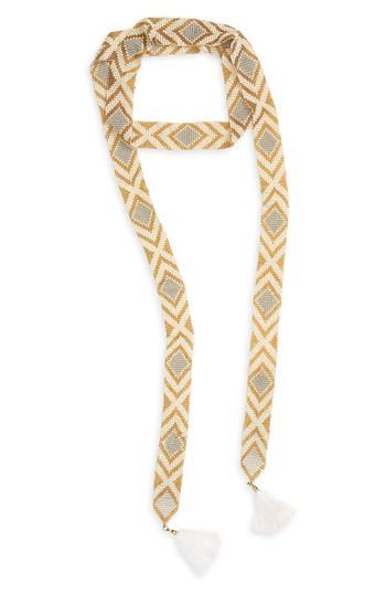 Women's Shiraleah Pia Beaded Neck Scarf