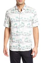 Men's Tommy Bahama What The Hula Silk Blend Camp Shirt - White