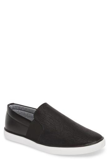 Men's Fish 'n' Chips Dublin Slip-on Sneaker .5 M - Black