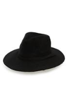 Women's Treasure & Bond Packable Knit Panama Hat - Black