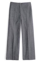 Women's J.crew Collection Crop Trousers - Blue