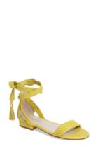 Women's Kenneth Cole New York Valen Tassel Lace-up Sandal M - Yellow