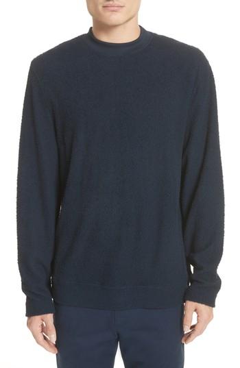 Men's Norse Projects Rask Crewneck Sweatshirt - Blue