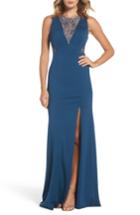 Women's Adrianna Papell Lace & Jersey Gown