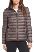 Women's Tumi Pax On The Go Packable Quilted Jacket - Brown
