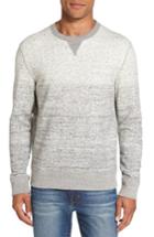 Men's Billy Reid Gradient Crewneck Sweatshirt, Size - Grey