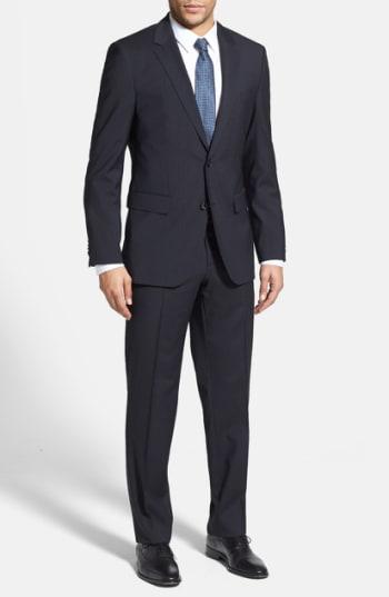 Men's Boss 'james/sharp' Trim Fit Stripe Suit