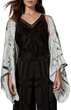 Women's Ted Baker London Mistletoe Kiss Cape Scarf, Size - Green