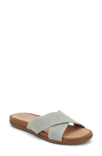 Women's G.h. Bass & Co. Stella Slide Sandal M - Blue