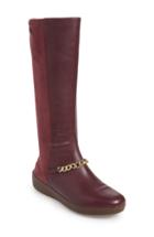 Women's Fitflop Fifi Knee High Boot M - Burgundy