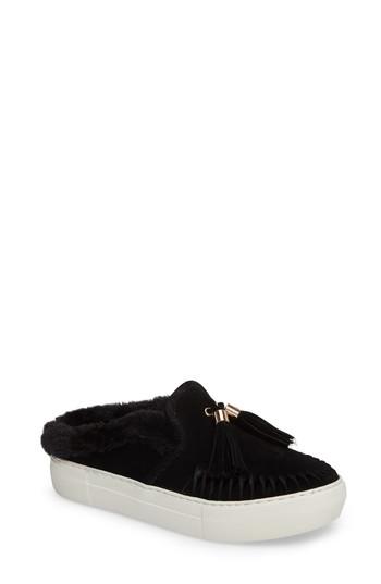 Women's Jslides Azul Tassel Slip-on Sneaker .5 M - Black
