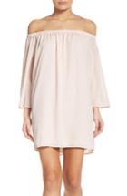 Women's French Connection Polly Off The Shoulder Dress - Pink