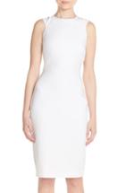 Women's French Connection 'whisper Light' Cutout Midi Dress - White