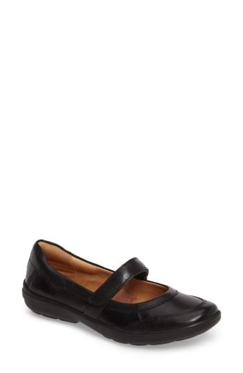 Women's Comfortiva Roma Mary Jane Flat .5 M - Black
