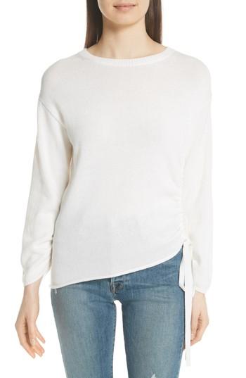 Women's Brochu Walker Jacona Cotton & Cashmere Sweater - White