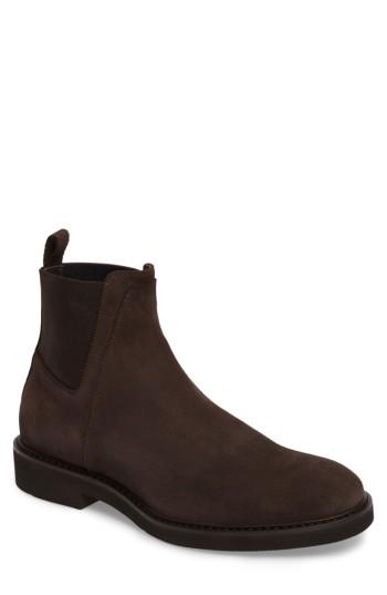 Men's Aquatalia 'triston' Chelsea Boot M - Brown