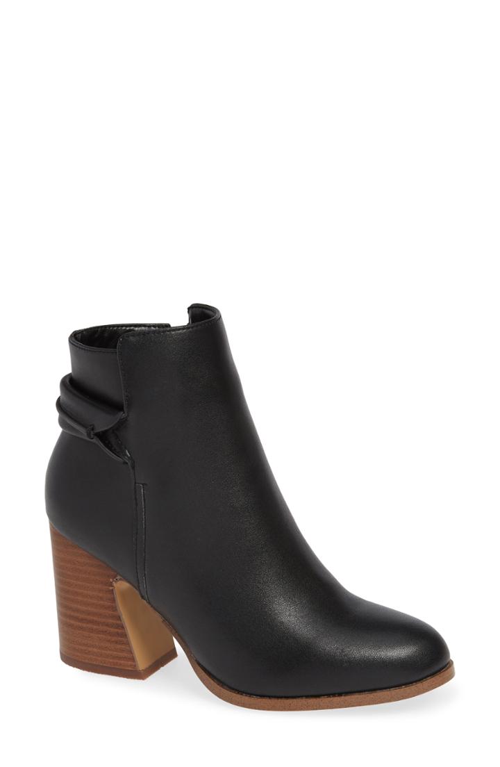 Women's Kensie Surrey Bootie M - Black