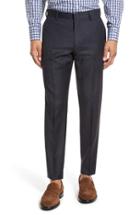 Men's J.crew Ludlow Flat Front Solid Wool Trousers X 32 - Blue