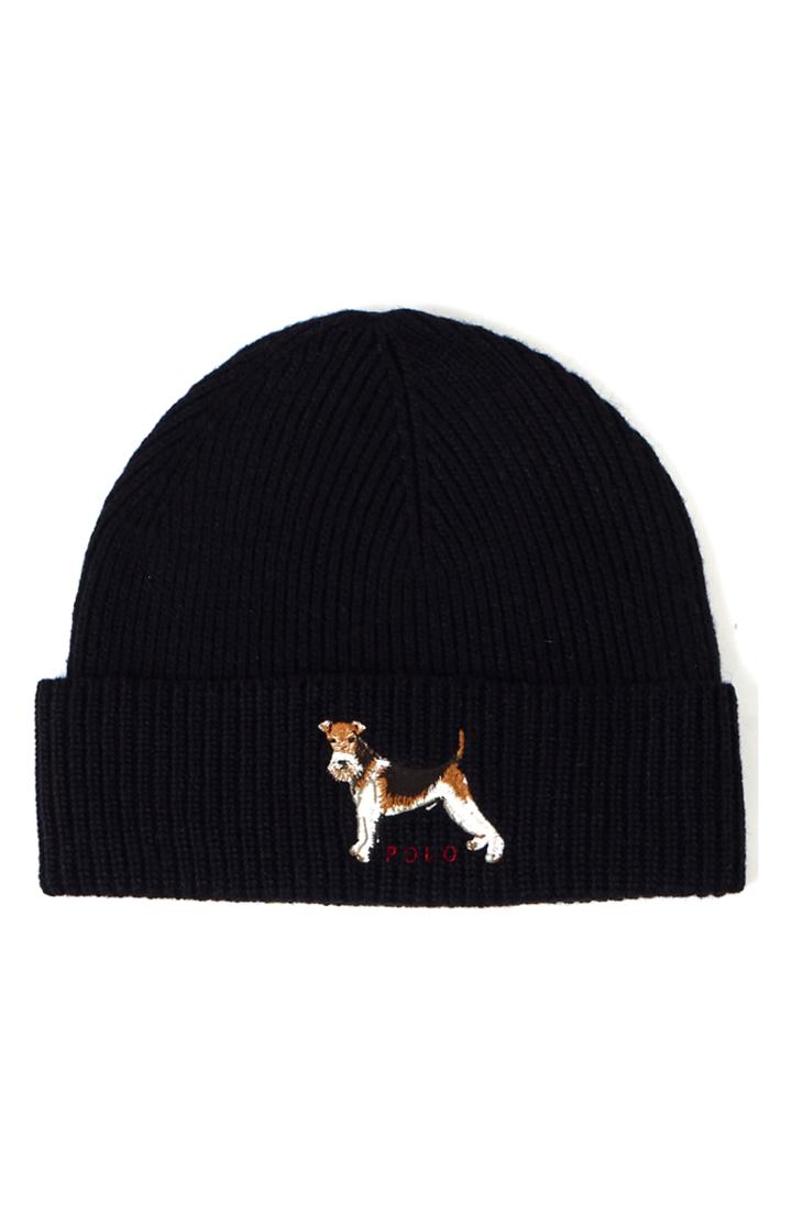 Men's Polo Ralph Lauren Wirefox Terrier Cuff Hat - Black