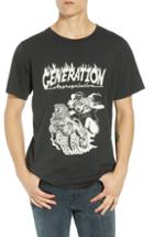 Men's Barking Irons Generation Appropriation Graphic T-shirt, Size - Black