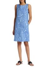 Women's Lafayette 148 New York Farah Linen Dress - Blue