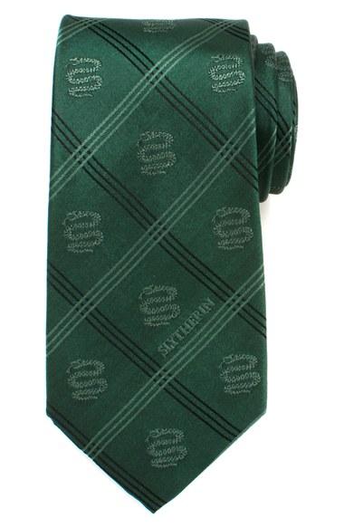Men's Cufflinks, Inc. 'slytherin' Silk Tie
