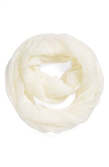 Bp. Pointelle Infinity Scarf (juniors) Ivory