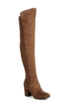 Women's Treasure & Bond Lynx Stretch Over The Knee Boot .5 M - Beige