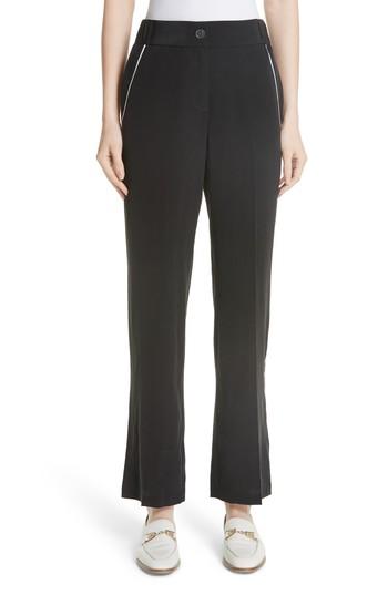 Women's Equipment Lita Side Stripe Silk Pants - Black