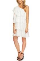 Women's Cece One Shoulder Ruffle Tiered Dress