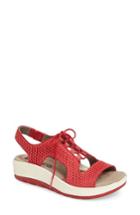 Women's Bionica Cosmic Lace-up Sandal M - Red