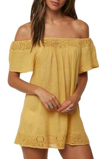 Women's O'neill Indiana Cover-up Tunic - Yellow