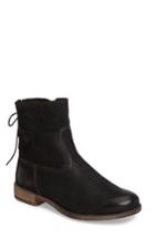Women's Josef Seibel Sienna 01 Lace Back Bootie -5.5us / 36eu - Black