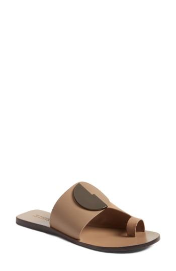 Women's Mercedes Castillo Costanzah Sandal .5 M - Beige