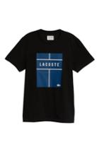 Men's Lacoste Ultra Dry Regular Fit Jersey T-shirt (s) - Black