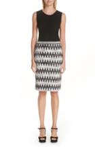 Women's Missoni Diamond Knit Skirt Us / 42 It - Black