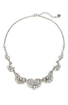 Women's Ben-amun Deco Crystal Silver Necklace