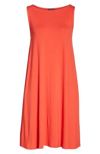 Women's Eileen Fisher Lightweight Jersey Shift Dress - Red