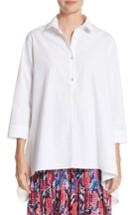 Women's Fuzzi Poplin Top Us / 38 It - White