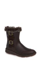 Women's Merrell Tremblant Ezra Zip Waterproof Ice+ Bootie .5 M - Brown