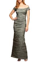 Women's Alex Evenings Taffeta Mermaid Gown