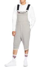 Men's Champion Reverse Weave Terry Short Overalls - Grey