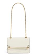 Strathberry Mini East/west Leather Crossbody Bag - Ivory