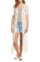 Women's Sole Society Lace Duster