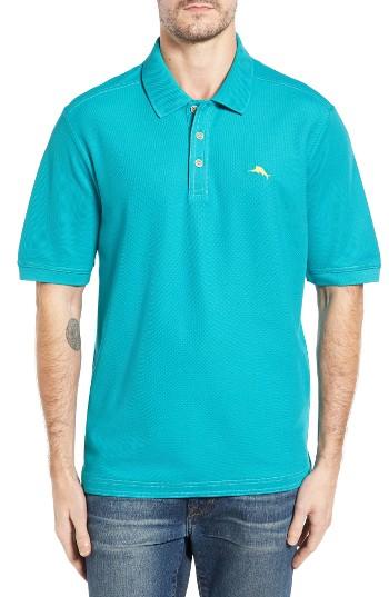 Men's Tommy Bahama 'the Emfielder' Original Fit Pique Polo - Yellow
