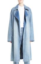 Women's Robert Rodriguez Denim Trench Coat