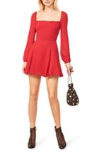 Women's Reformation Gretel Dress - Red