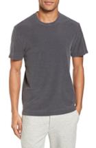 Men's James Perse Microstripe Ringer T-shirt (m) - Grey